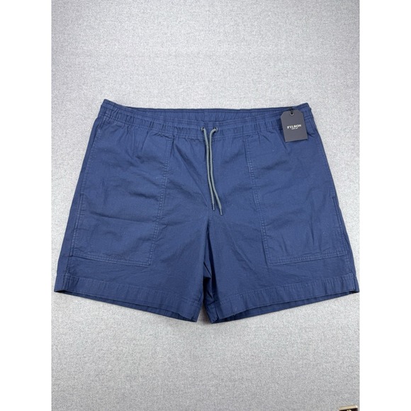 Filson Other - Filson Dry Falls Shorts Mens XL "Service Blue" Canvas Drawstring Hiking Trail CC